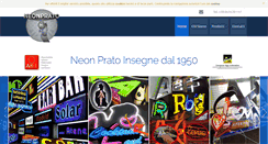 Desktop Screenshot of neonprato.com